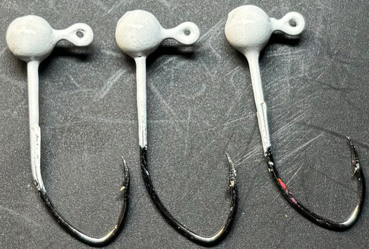 White Jig Head